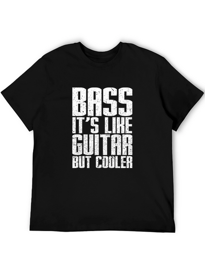 Bass is Cooler T-Shirt - Music Lover Gift
