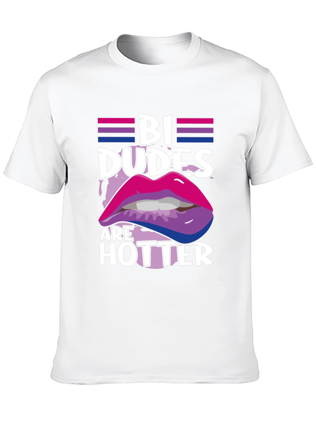 Bi Dudes are Hotter Graphic Tee