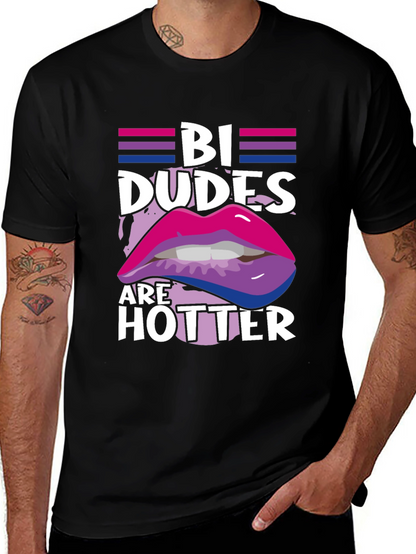 Bi Dudes are Hotter Graphic Tee