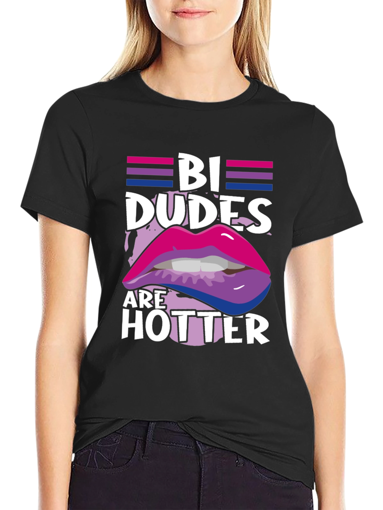 Bi Dudes are Hotter Graphic Tee