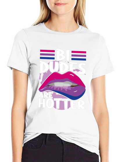 Bi Dudes are Hotter Graphic Tee