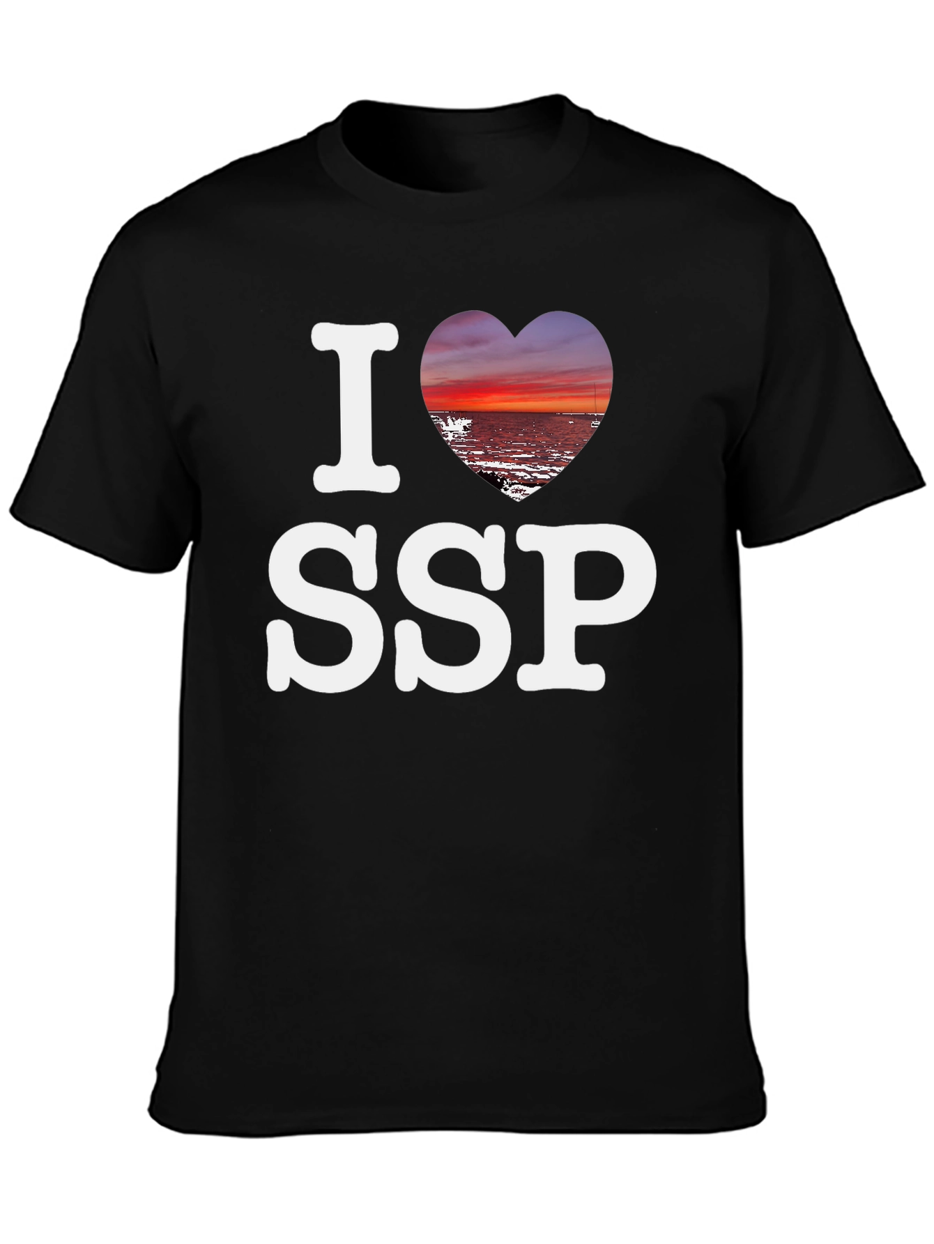 I Heart SSP T-Shirt - Sunset Beach Design