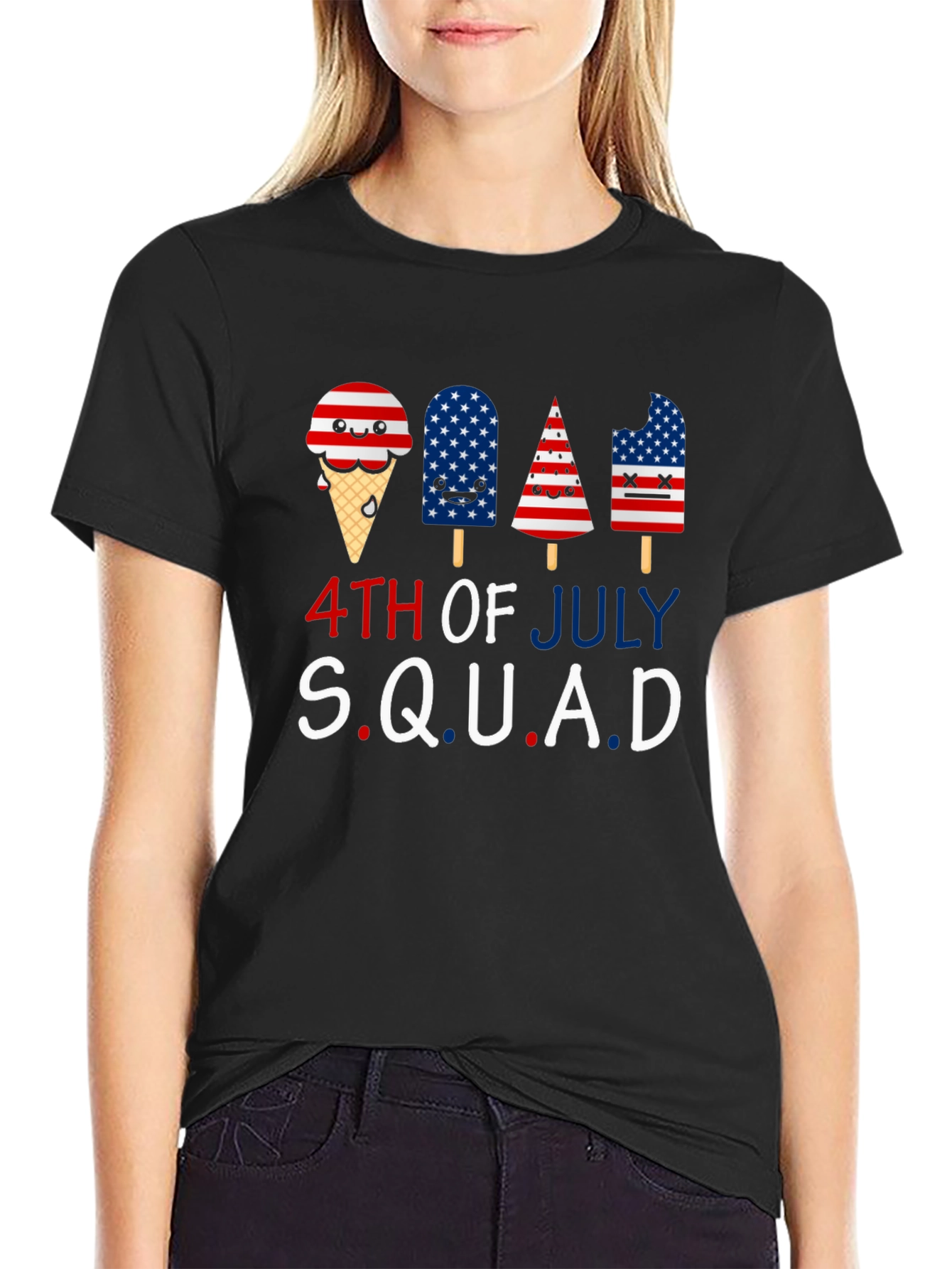 4th of July Squad Patriotic T-Shirt