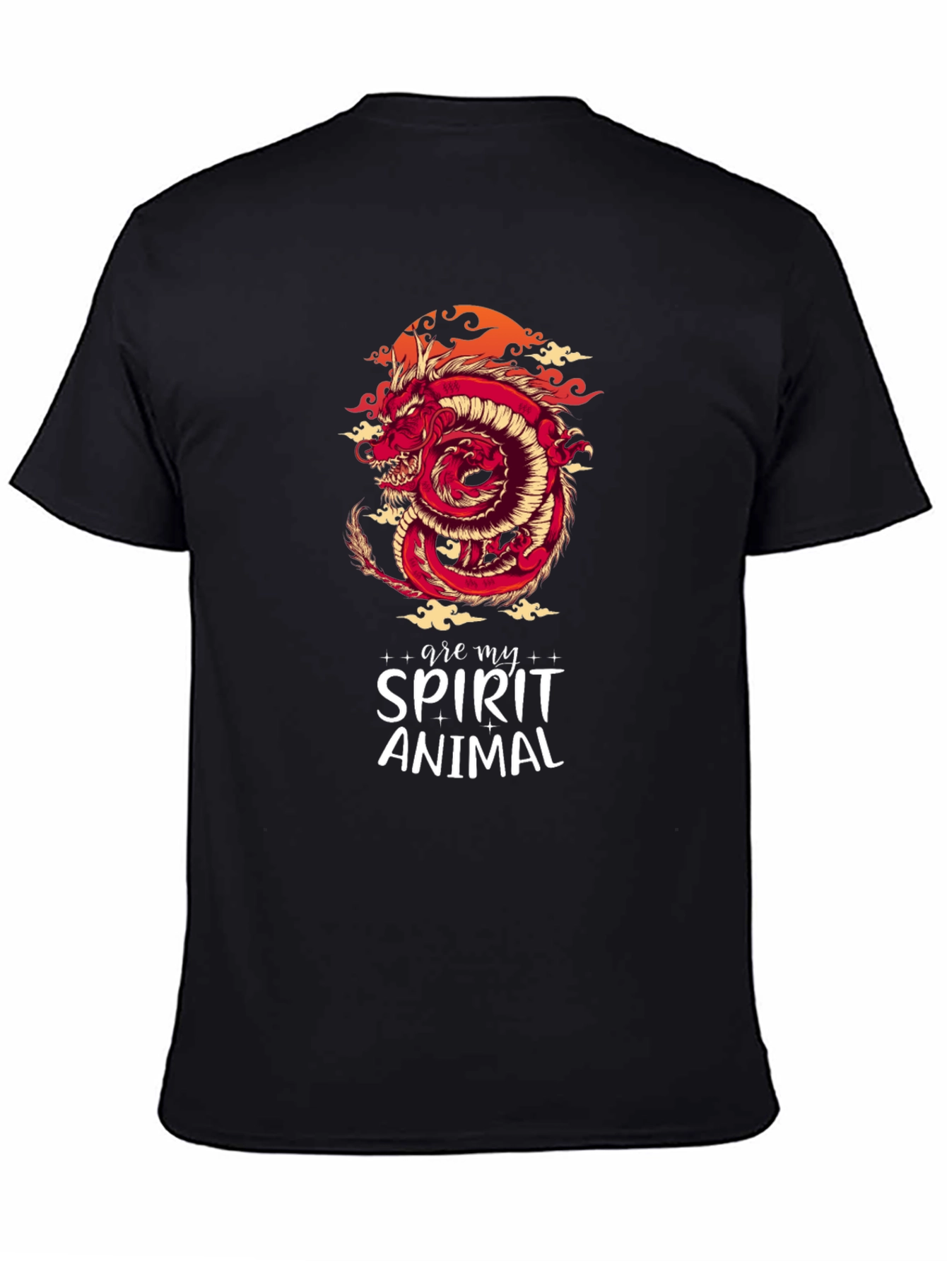 Dragon Spirit Animal Graphic Tee
