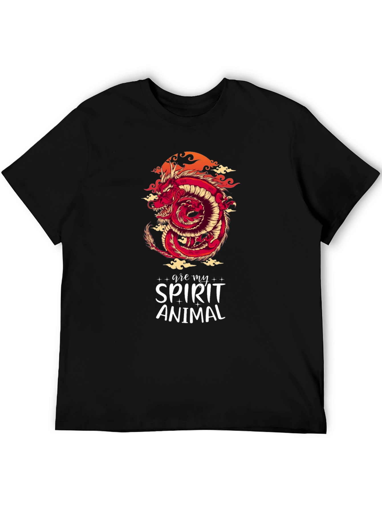 Dragon Spirit Animal Graphic Tee