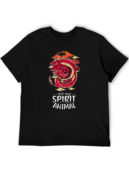 Dragon Spirit Animal Graphic Tee