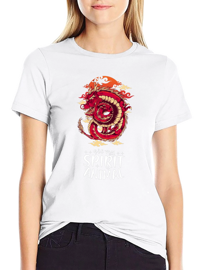 Dragon Spirit Animal Graphic Tee