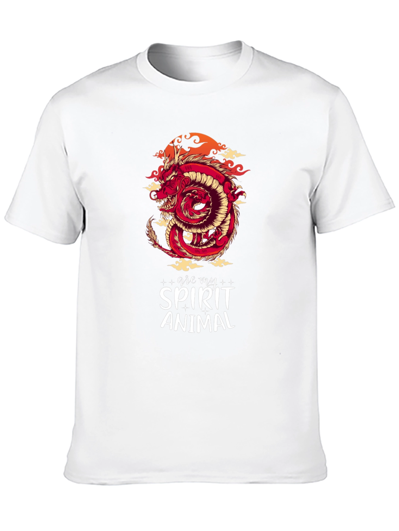 Dragon Spirit Animal Graphic Tee