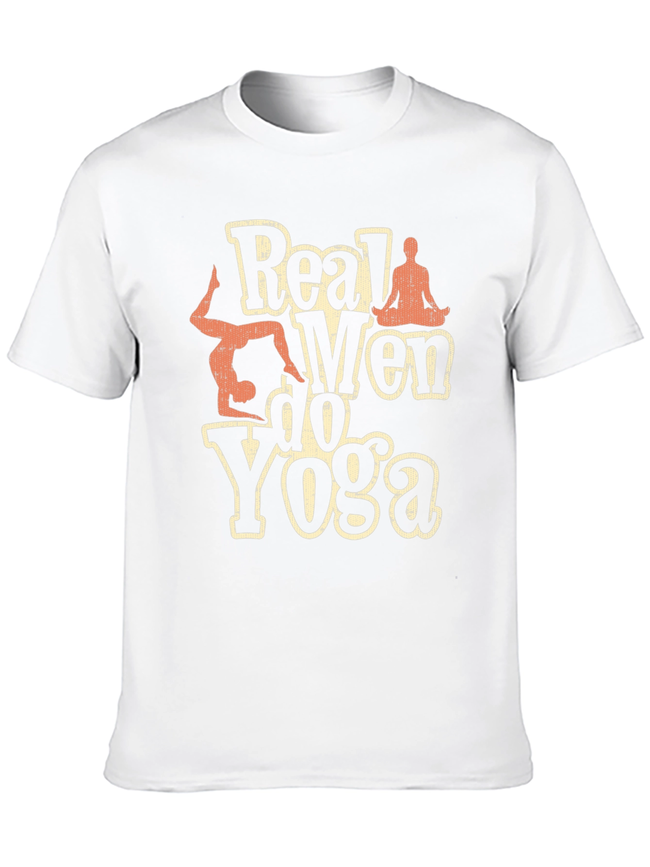 Real Men Do Yoga Graphic T-Shirt