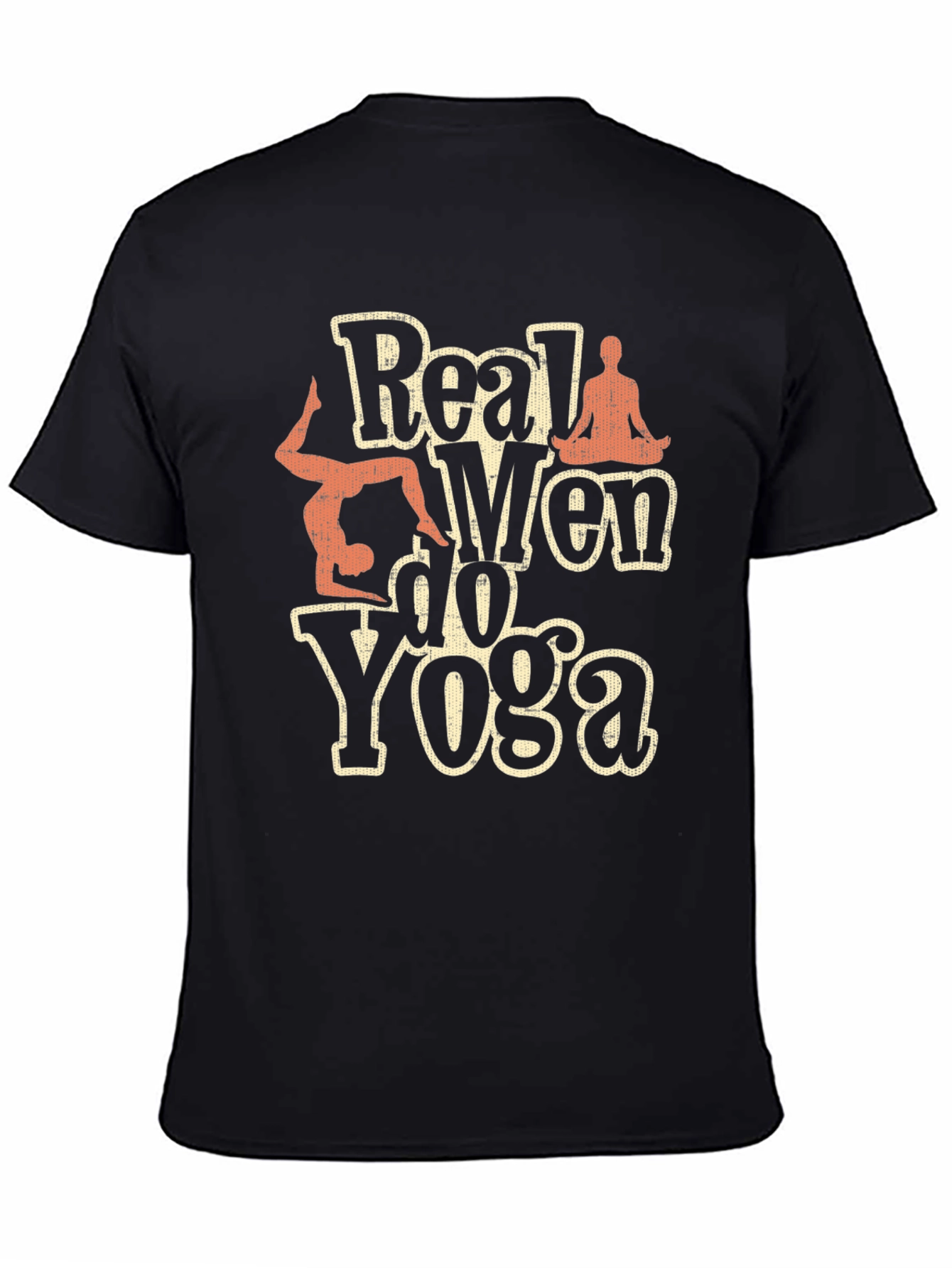 Real Men Do Yoga Graphic T-Shirt