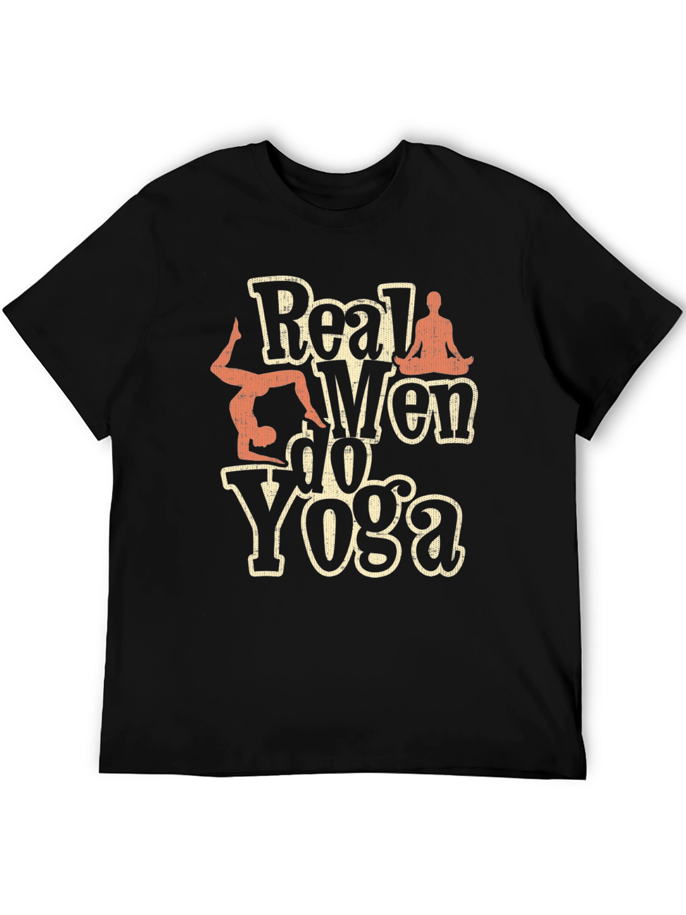 Real Men Do Yoga Graphic T-Shirt