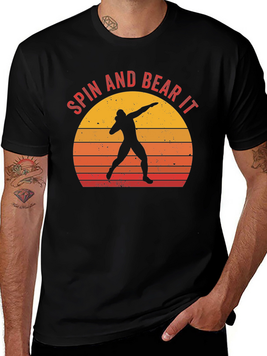 Spin and Bear It Thrower Silhouette Tee