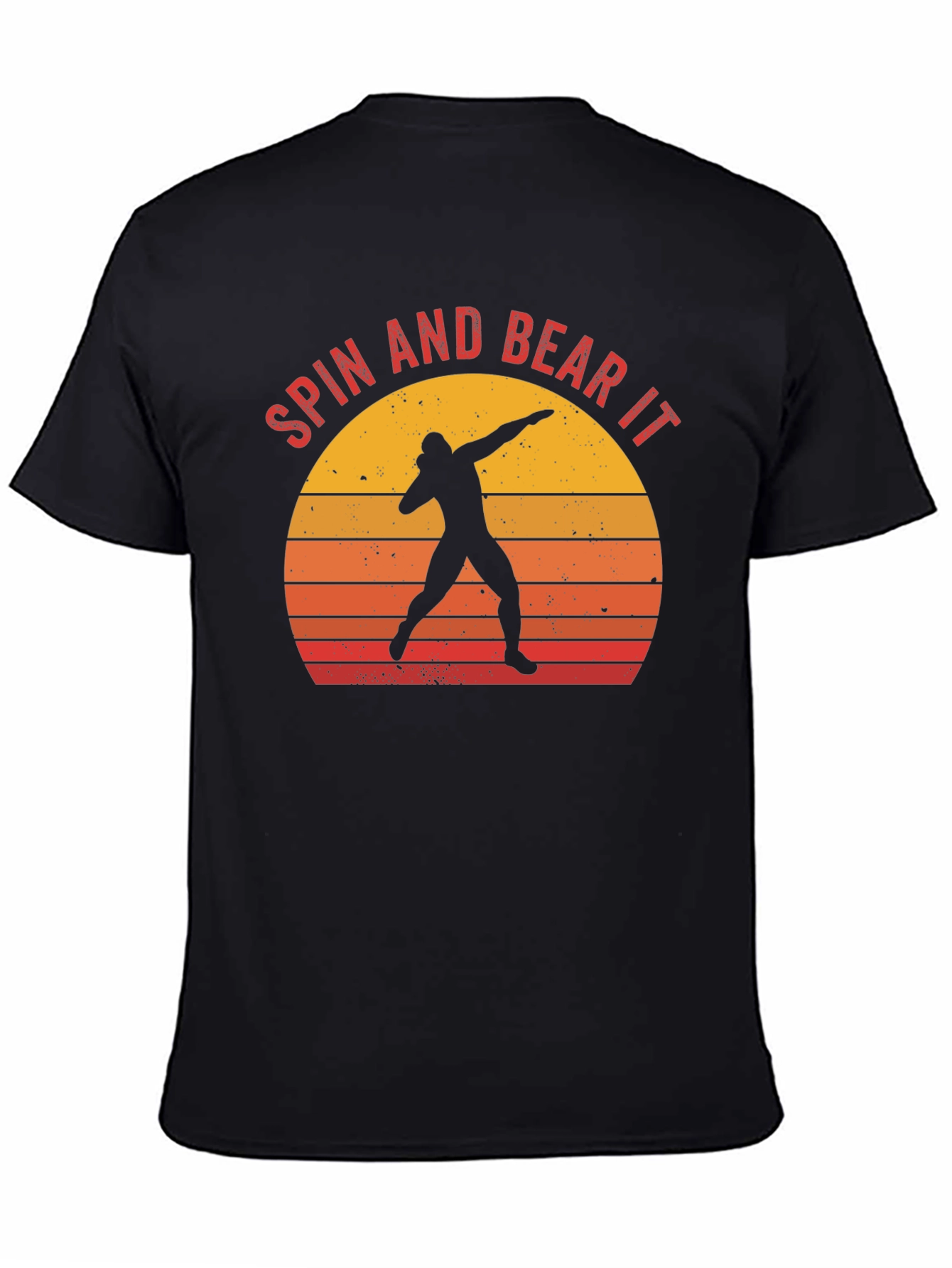 Spin and Bear It Thrower Silhouette Tee
