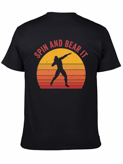 Spin and Bear It Thrower Silhouette Tee