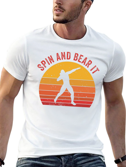 Spin and Bear It Thrower Silhouette Tee