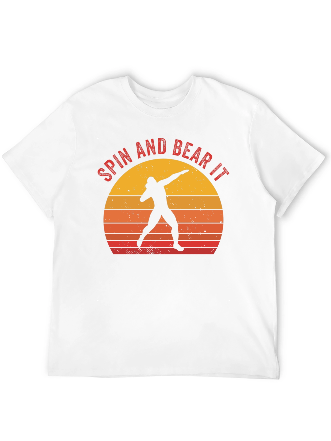 Spin and Bear It Thrower Silhouette Tee
