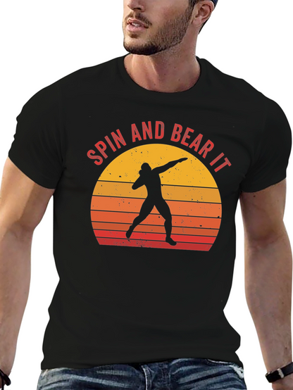 Spin and Bear It Thrower Silhouette Tee