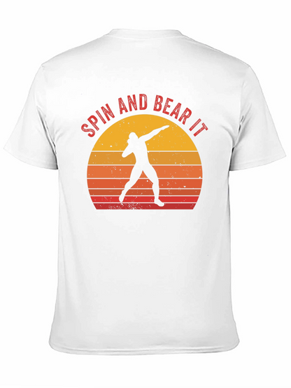 Spin and Bear It Thrower Silhouette Tee