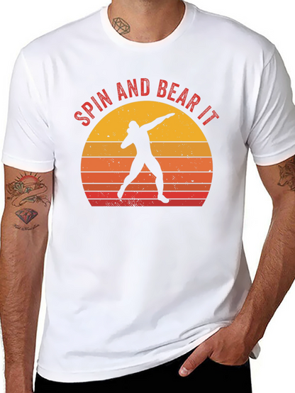 Spin and Bear It Thrower Silhouette Tee