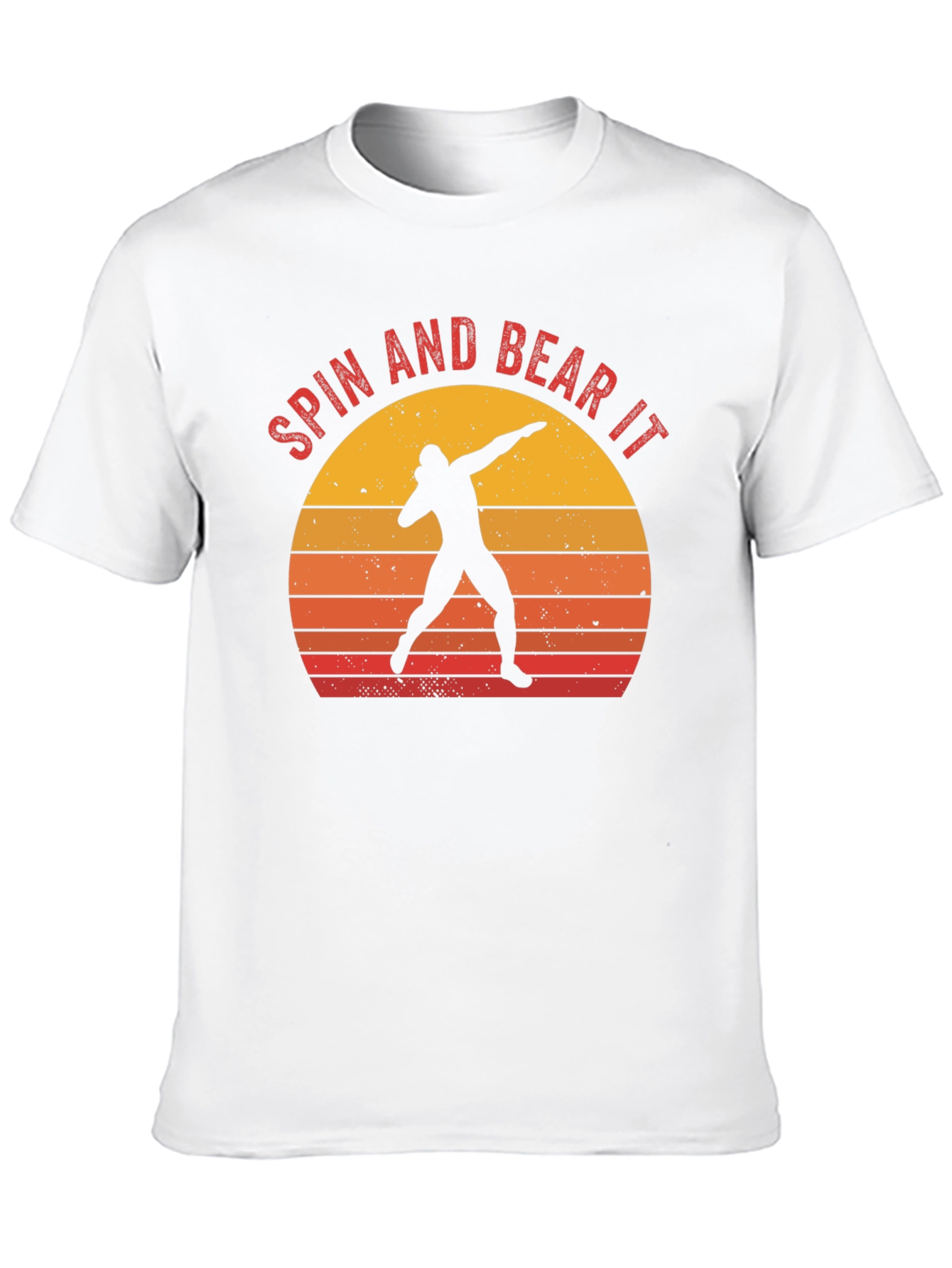 Spin and Bear It Thrower Silhouette Tee