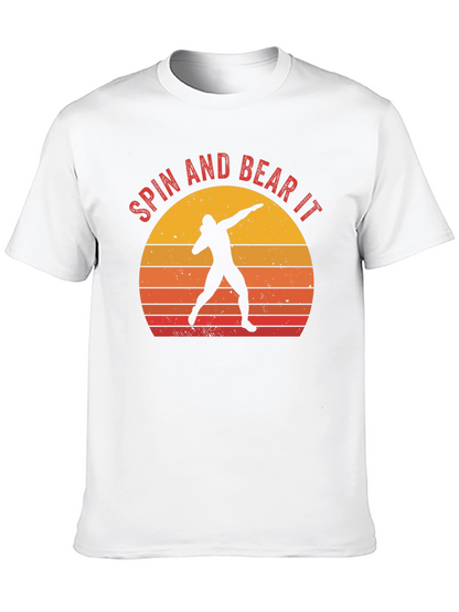 Spin and Bear It Thrower Silhouette Tee