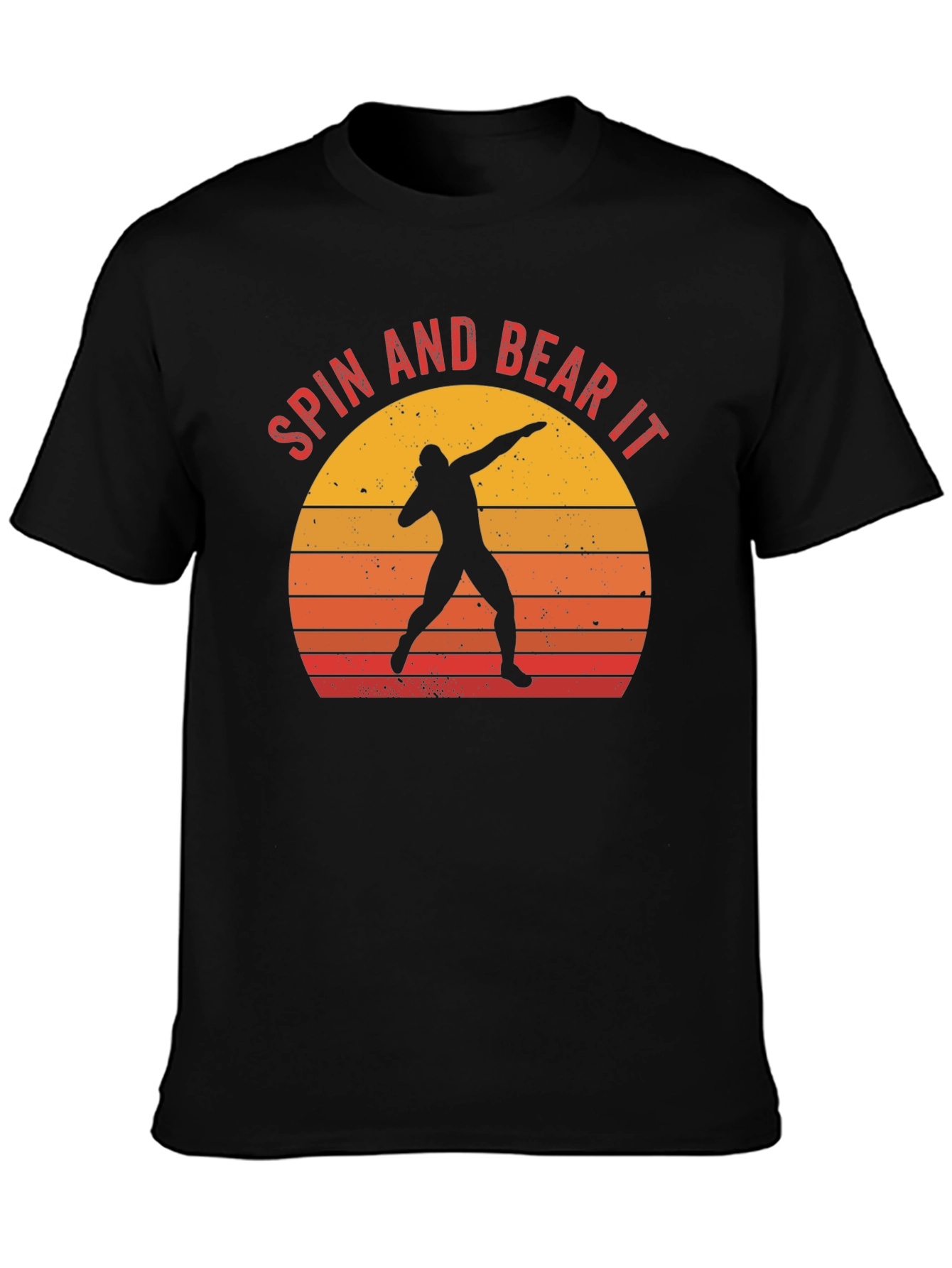 Spin and Bear It Thrower Silhouette Tee