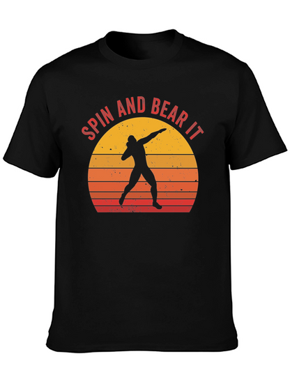 Spin and Bear It Thrower Silhouette Tee