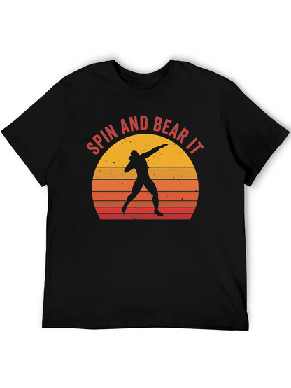Spin and Bear It Thrower Silhouette Tee