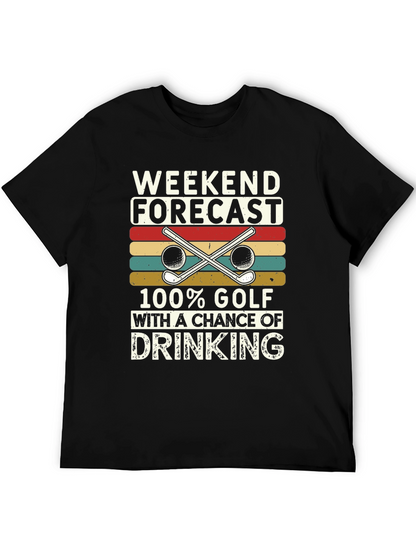 Weekend Forecast Golf T-Shirt