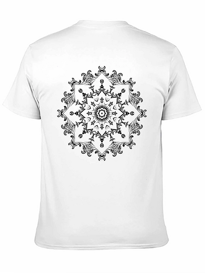 Elegant Black Mandala Graphic T-Shirt