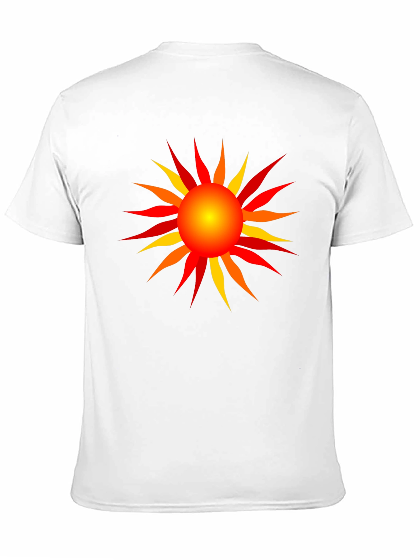 Radiant Sun Graphic T-Shirt - Black