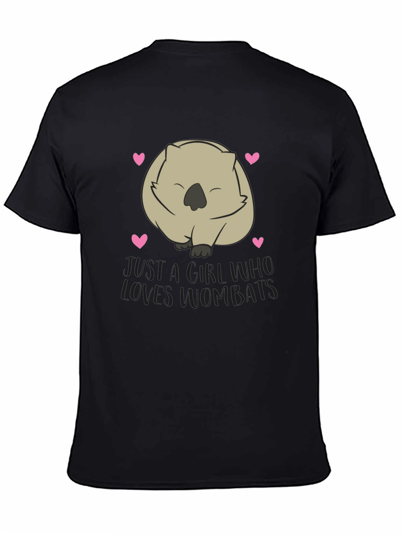 Just a Girl Who Loves Wombats T-Shirt