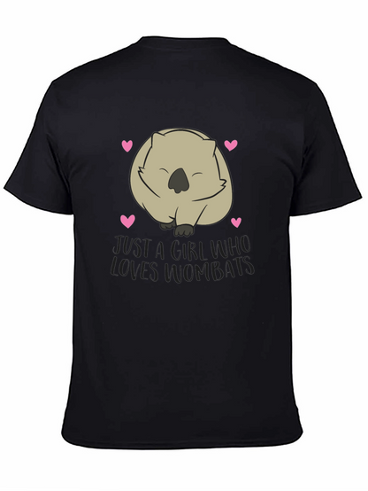Just a Girl Who Loves Wombats T-Shirt