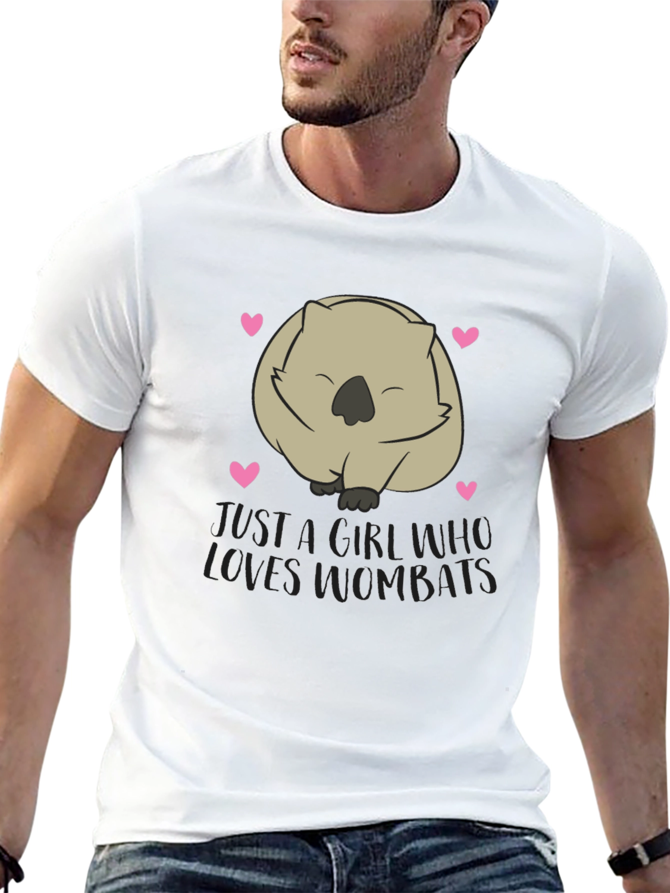Just a Girl Who Loves Wombats T-Shirt
