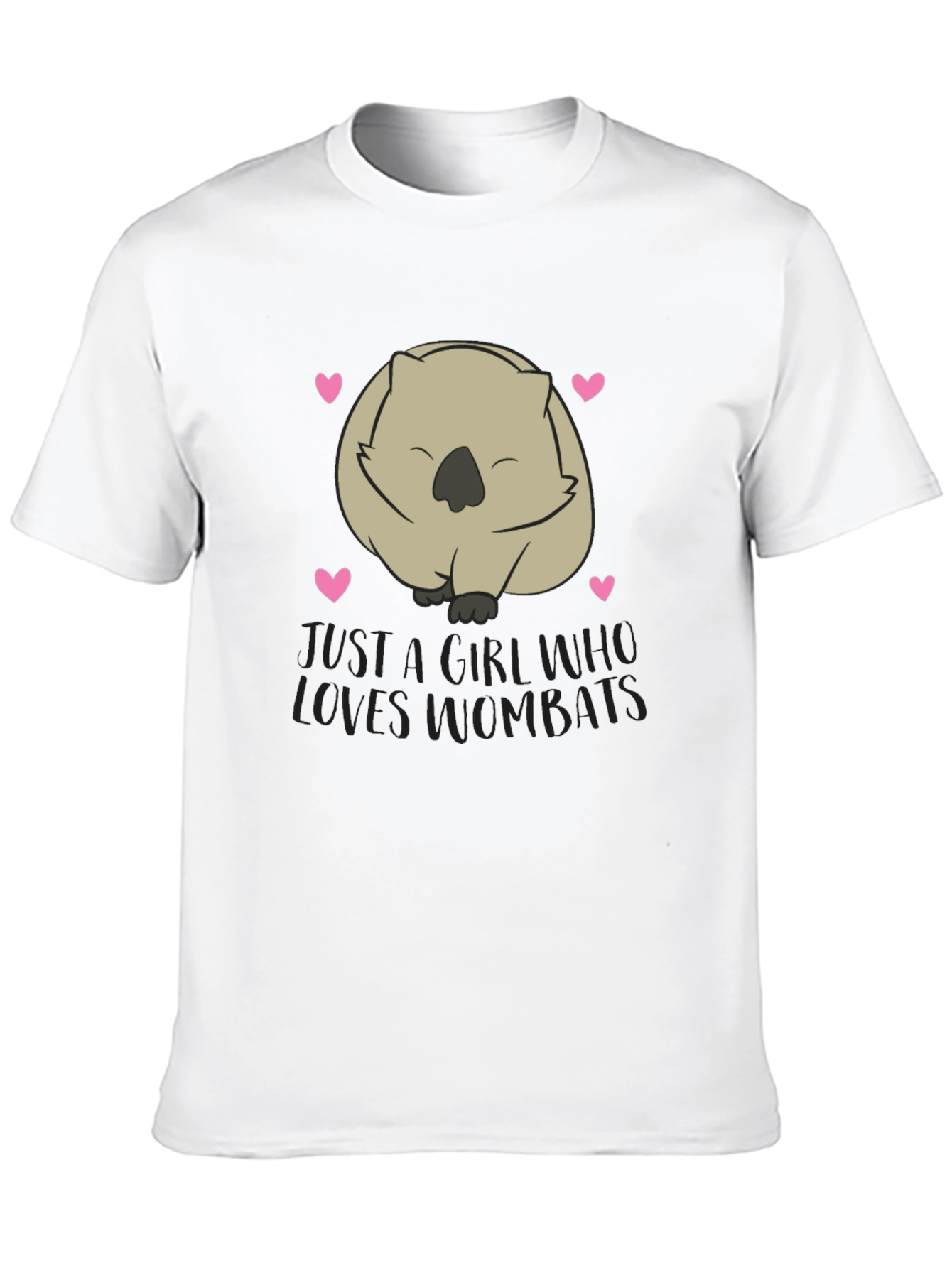 Just a Girl Who Loves Wombats T-Shirt