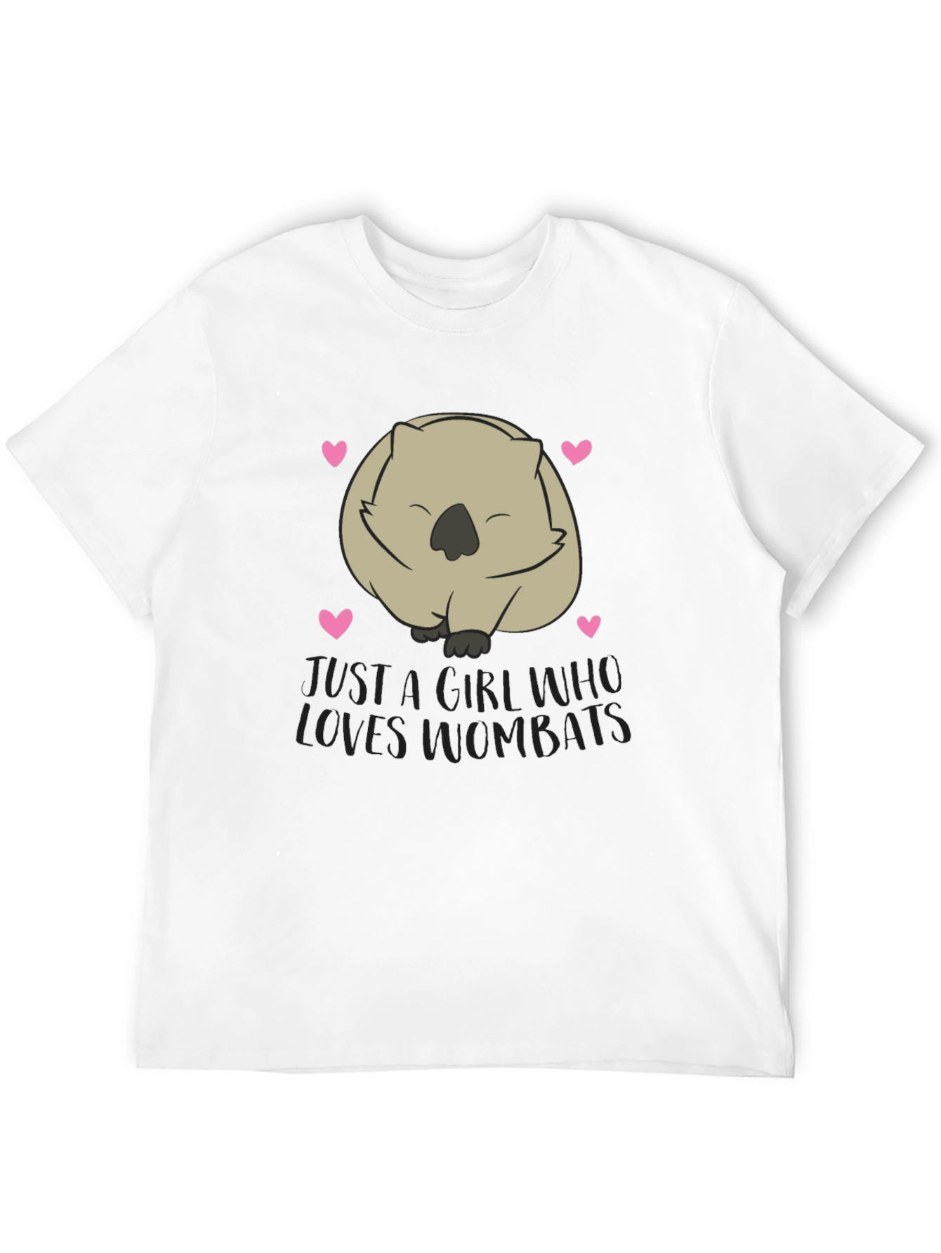 Just a Girl Who Loves Wombats T-Shirt