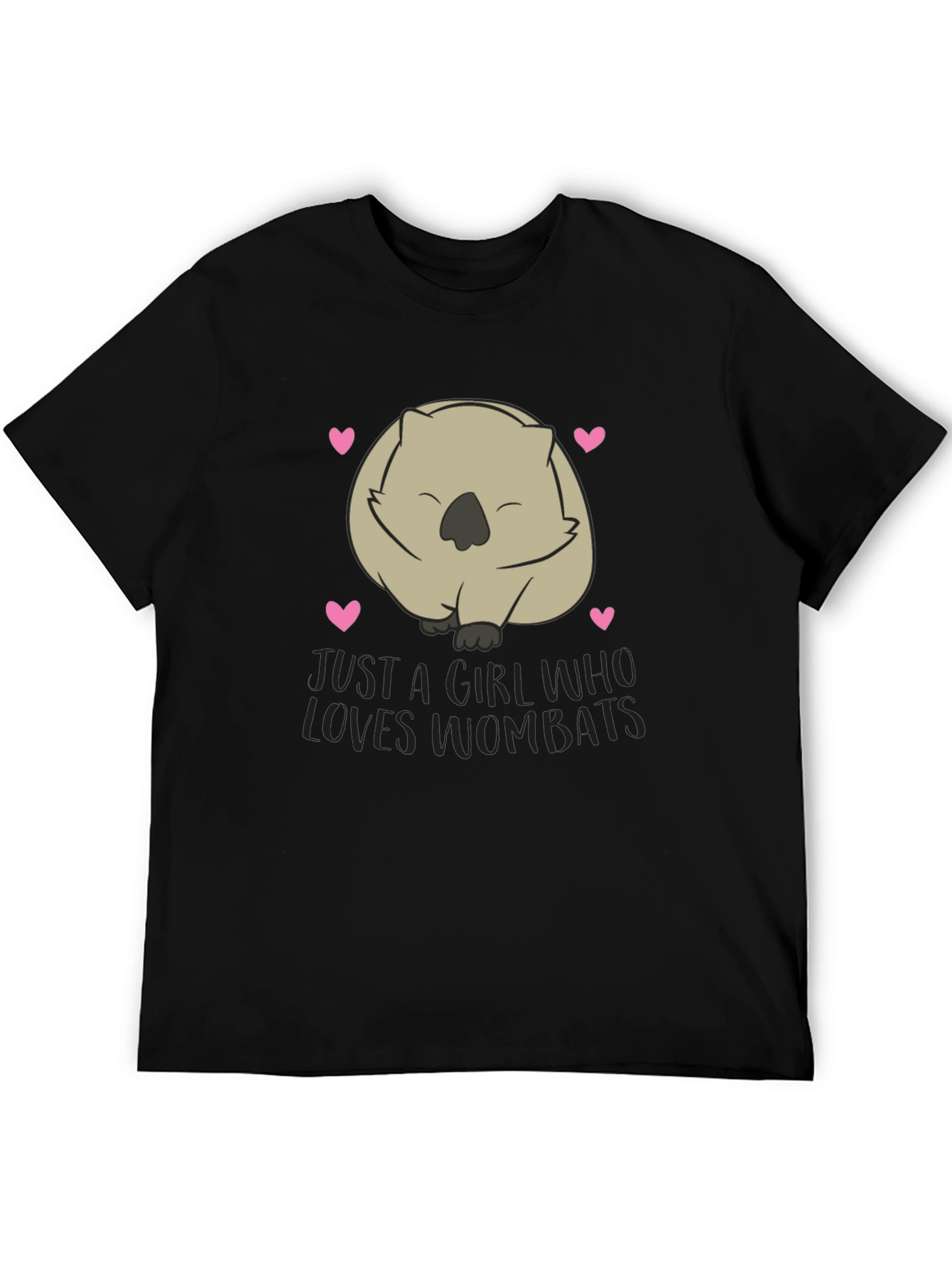 Just a Girl Who Loves Wombats T-Shirt