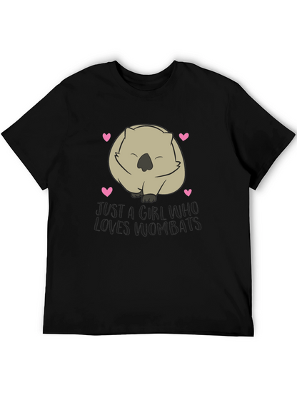 Just a Girl Who Loves Wombats T-Shirt