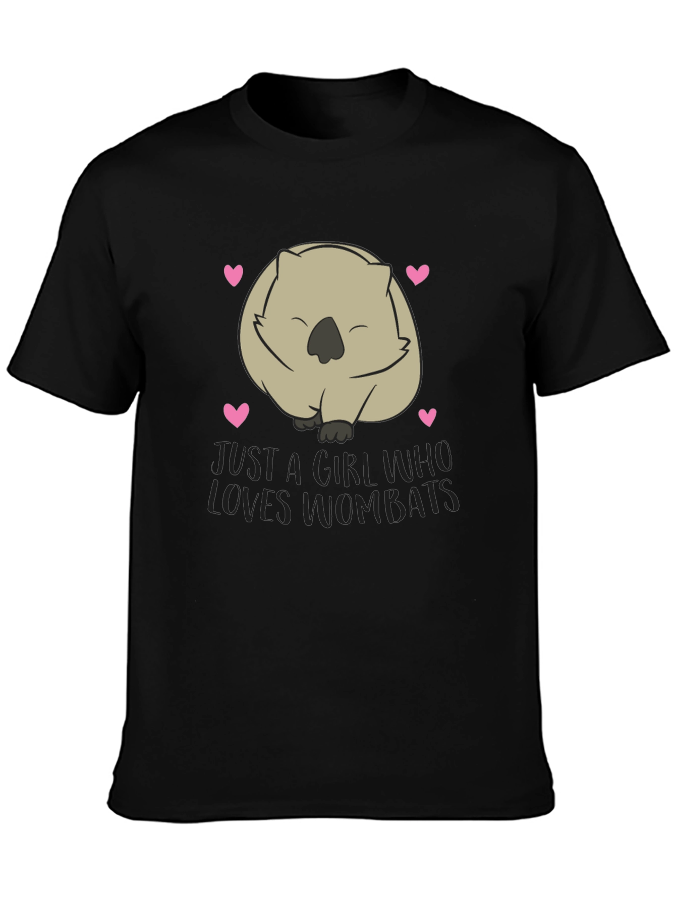 Just a Girl Who Loves Wombats T-Shirt