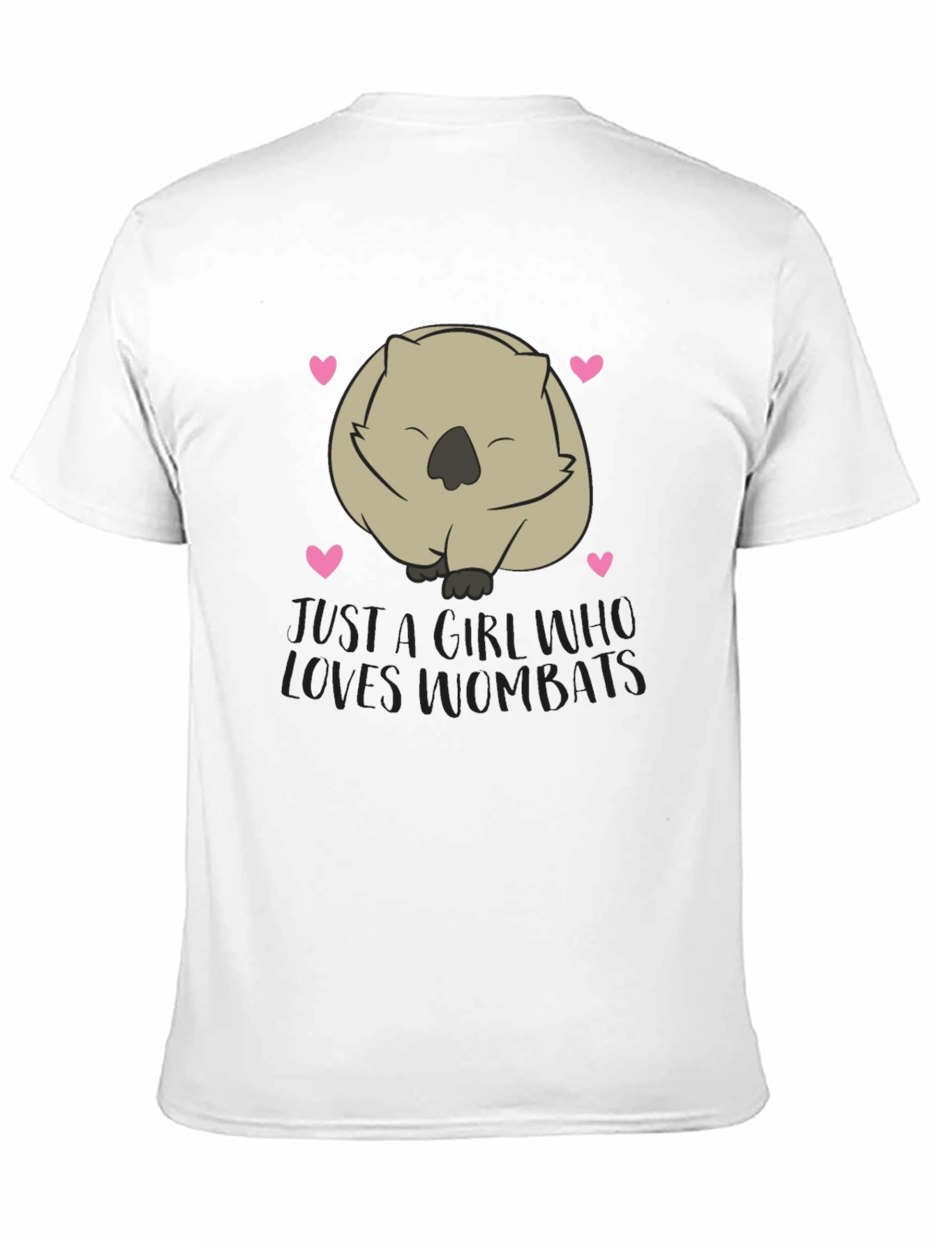 Just a Girl Who Loves Wombats T-Shirt