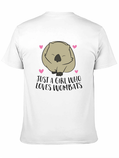 Just a Girl Who Loves Wombats T-Shirt