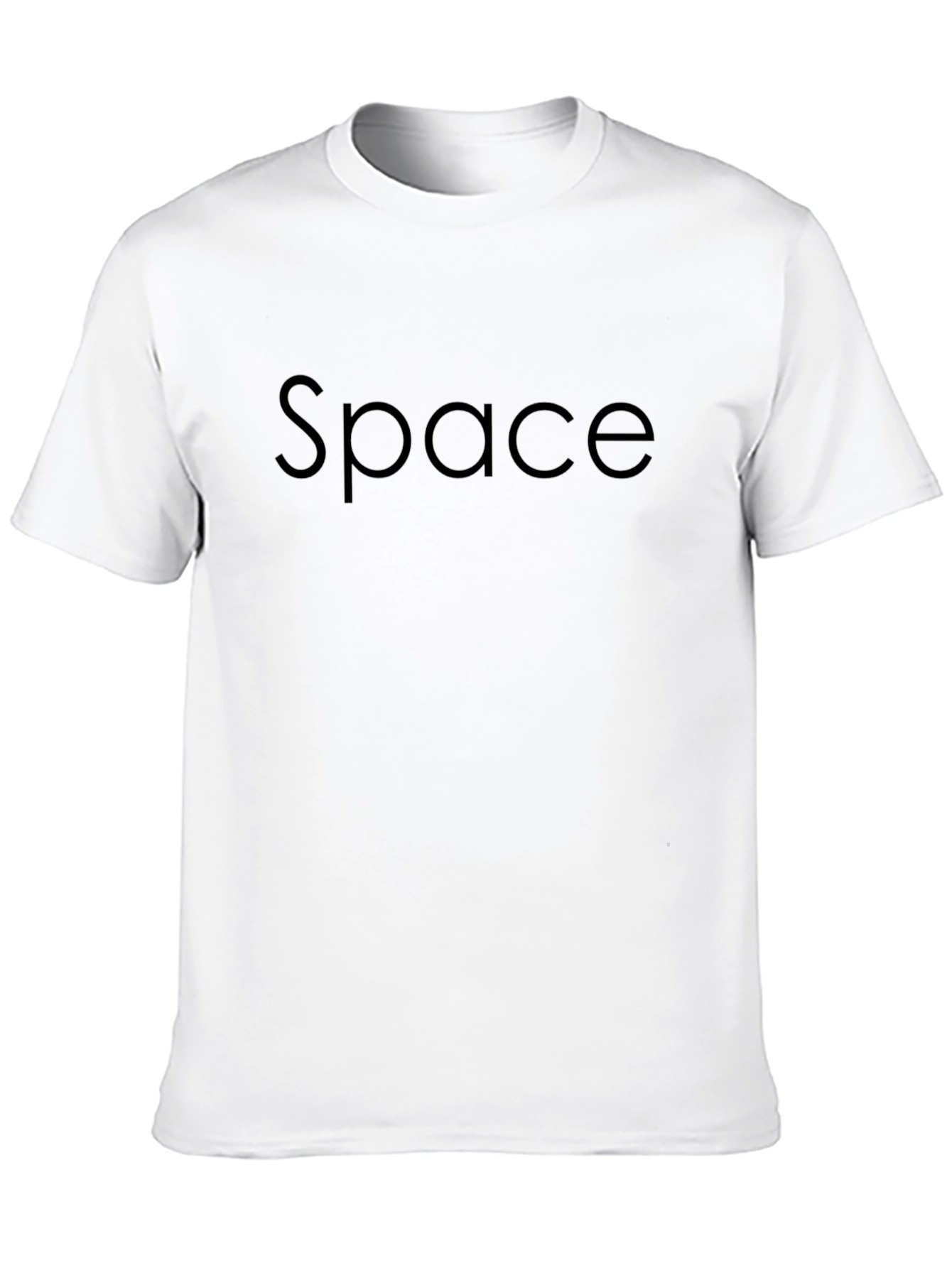 Space Graphic T-Shirt - Minimalist Design