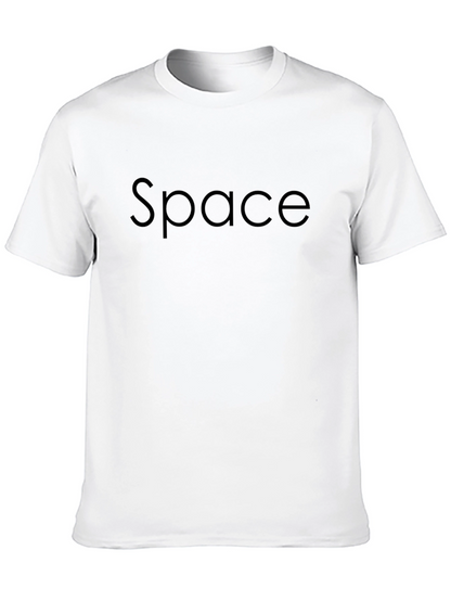 Space Graphic T-Shirt - Minimalist Design