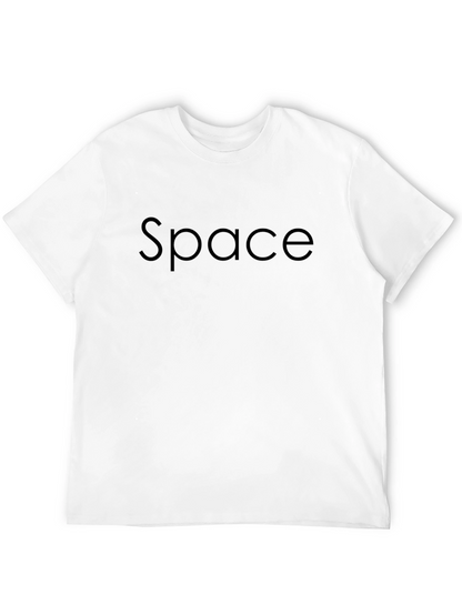 Space Graphic T-Shirt - Minimalist Design