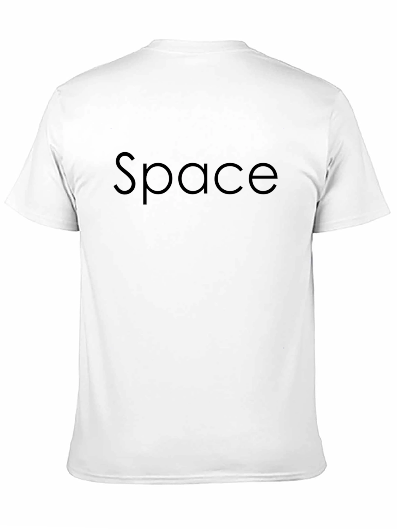 Space Graphic T-Shirt - Minimalist Design