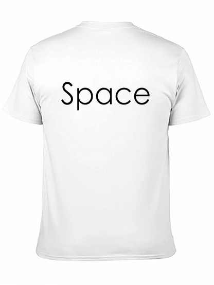 Space Graphic T-Shirt - Minimalist Design