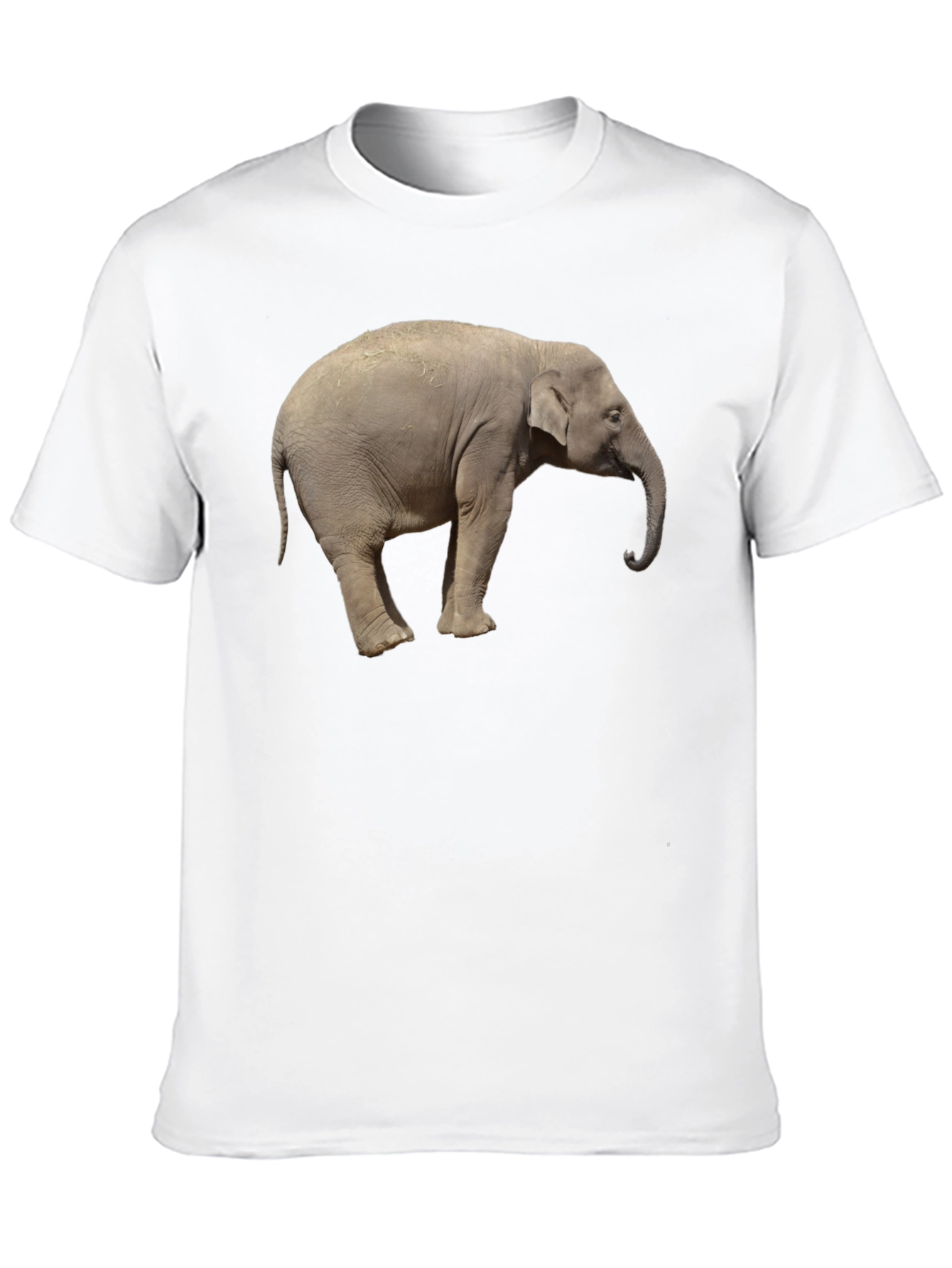 Elephant Graphic Tee - Cool Animal Print T-Shirt