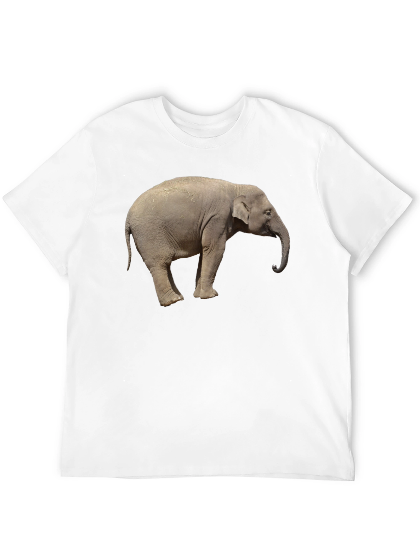 Elephant Graphic Tee - Cool Animal Print T-Shirt
