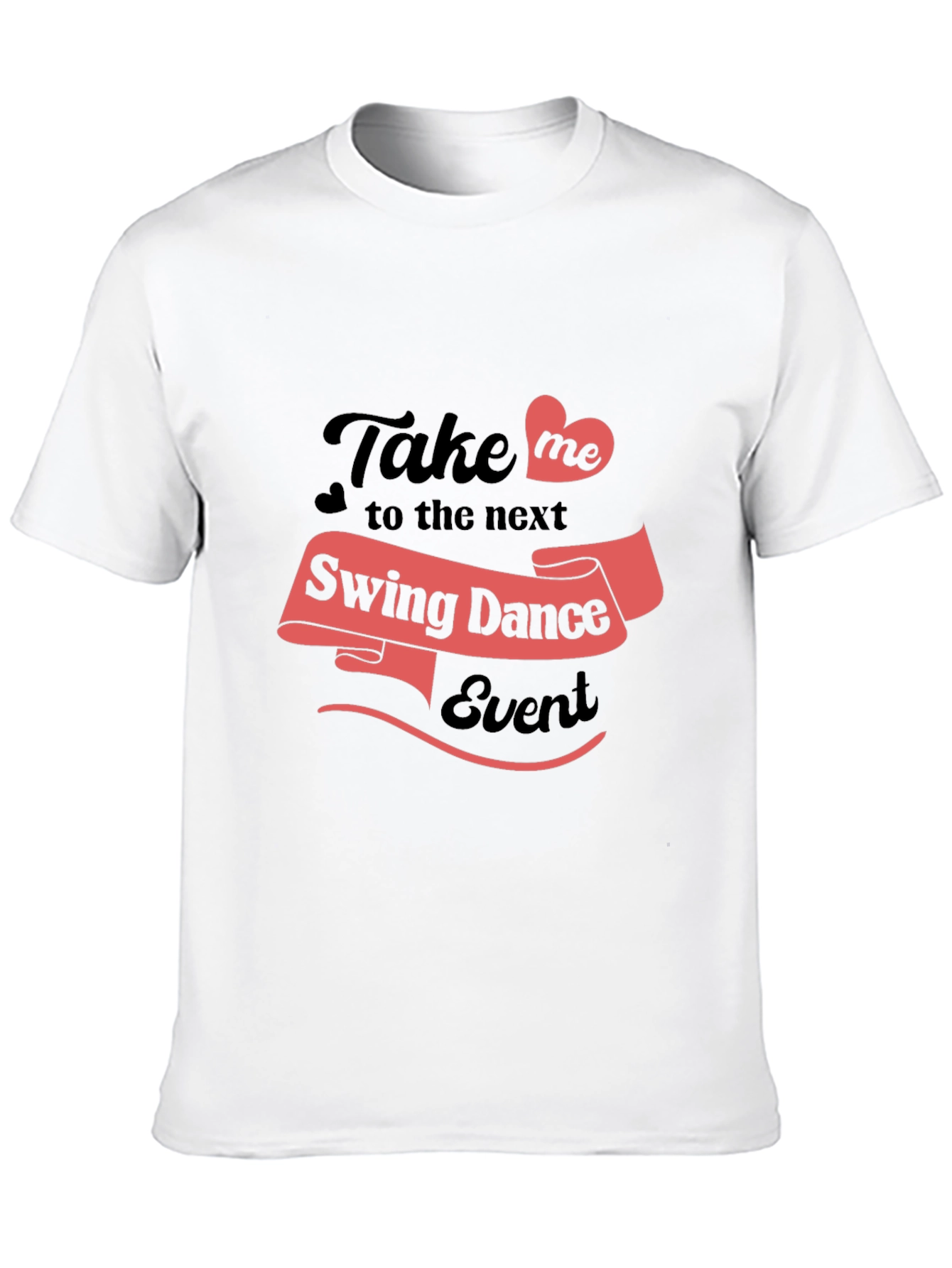 Swing Dance Event T-Shirt - Soft Cotton Tee