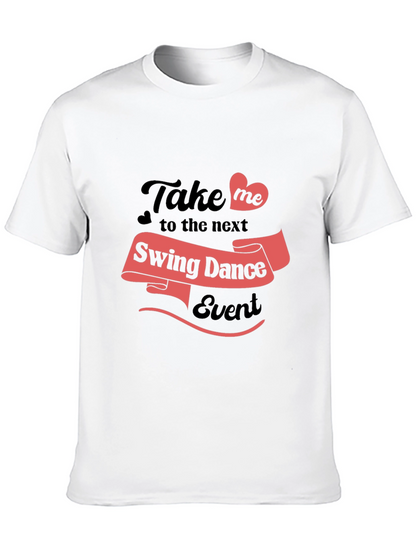 Swing Dance Event T-Shirt - Soft Cotton Tee